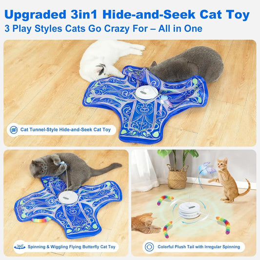 Touch Activated Hide and Seek Kitten Toys