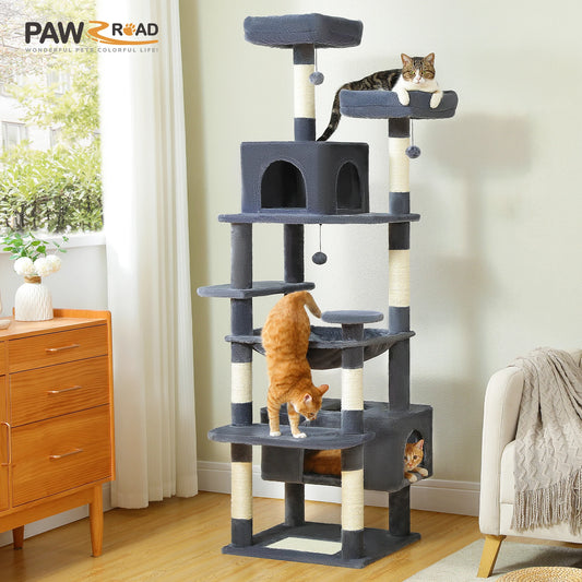 Large Cat Tree, Tower, Indoor Cats With Scratching Posts and More