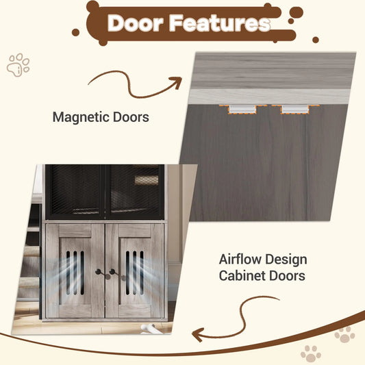 Multifunctional, Litter Box, Playhouse, Odor Control