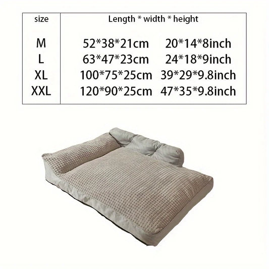 Extra Large Dog Bed, Removable Washable Cover
