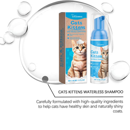 60ML Cat No-Rinse Cleaning Mousse