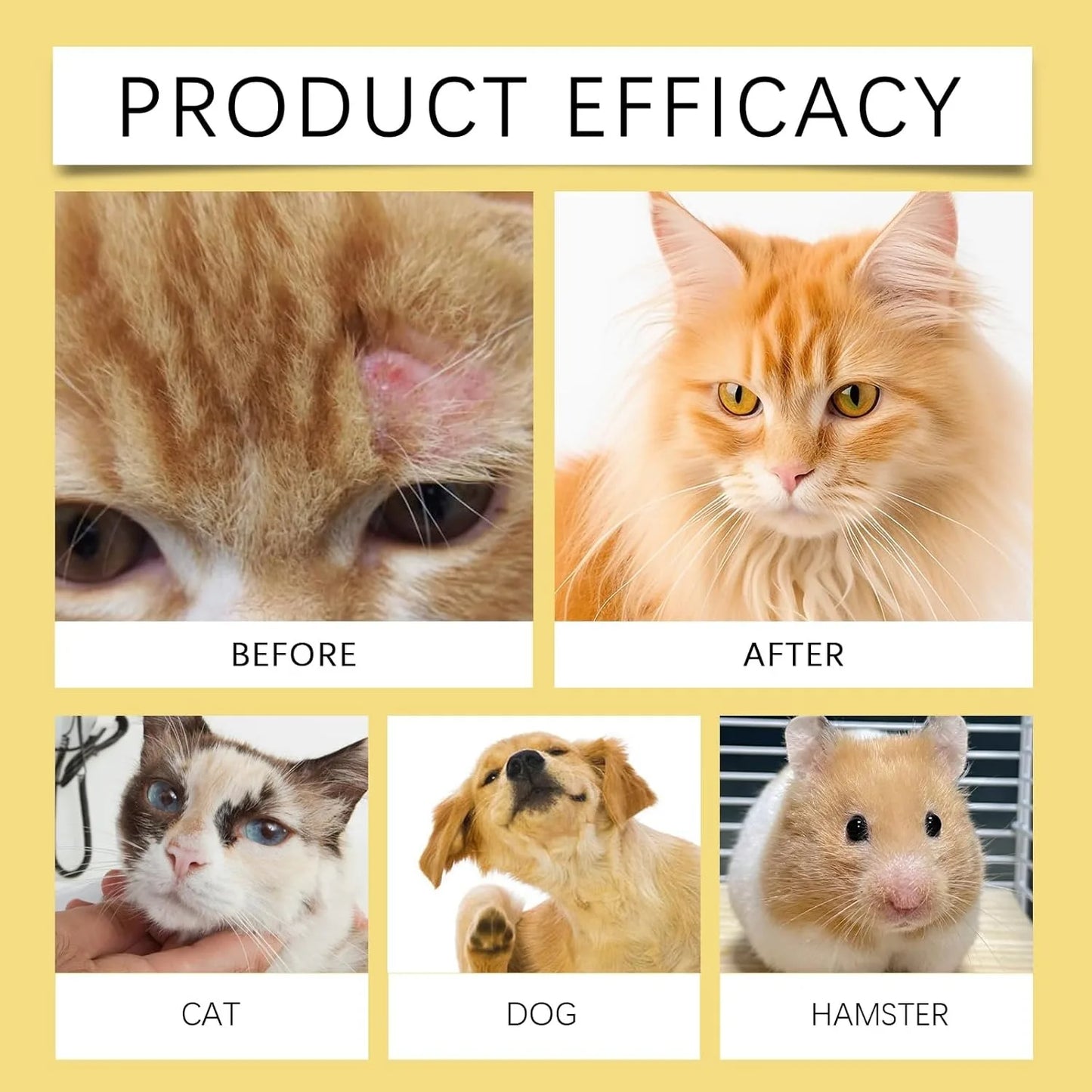 2Pcs Pet Skin Soothing Spray, Itchy Skin Relief