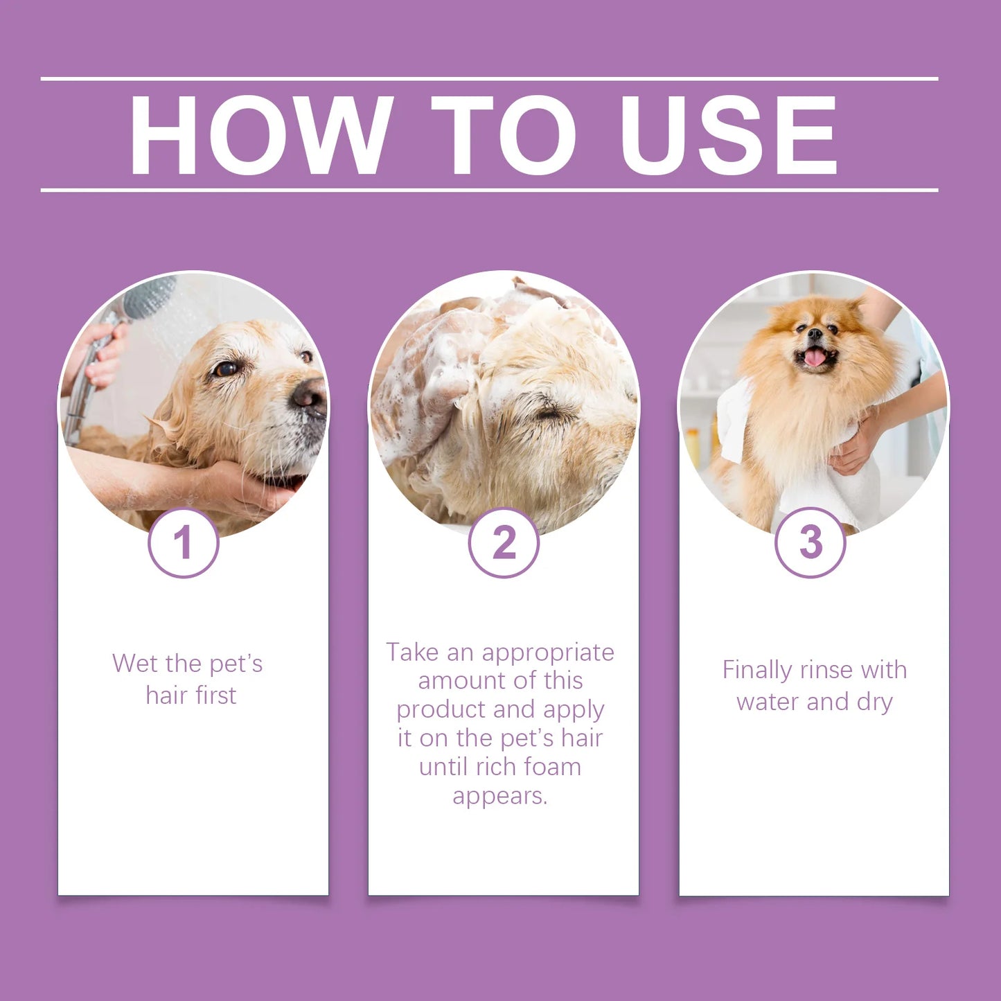 Pet Lavender Hair Shampoo