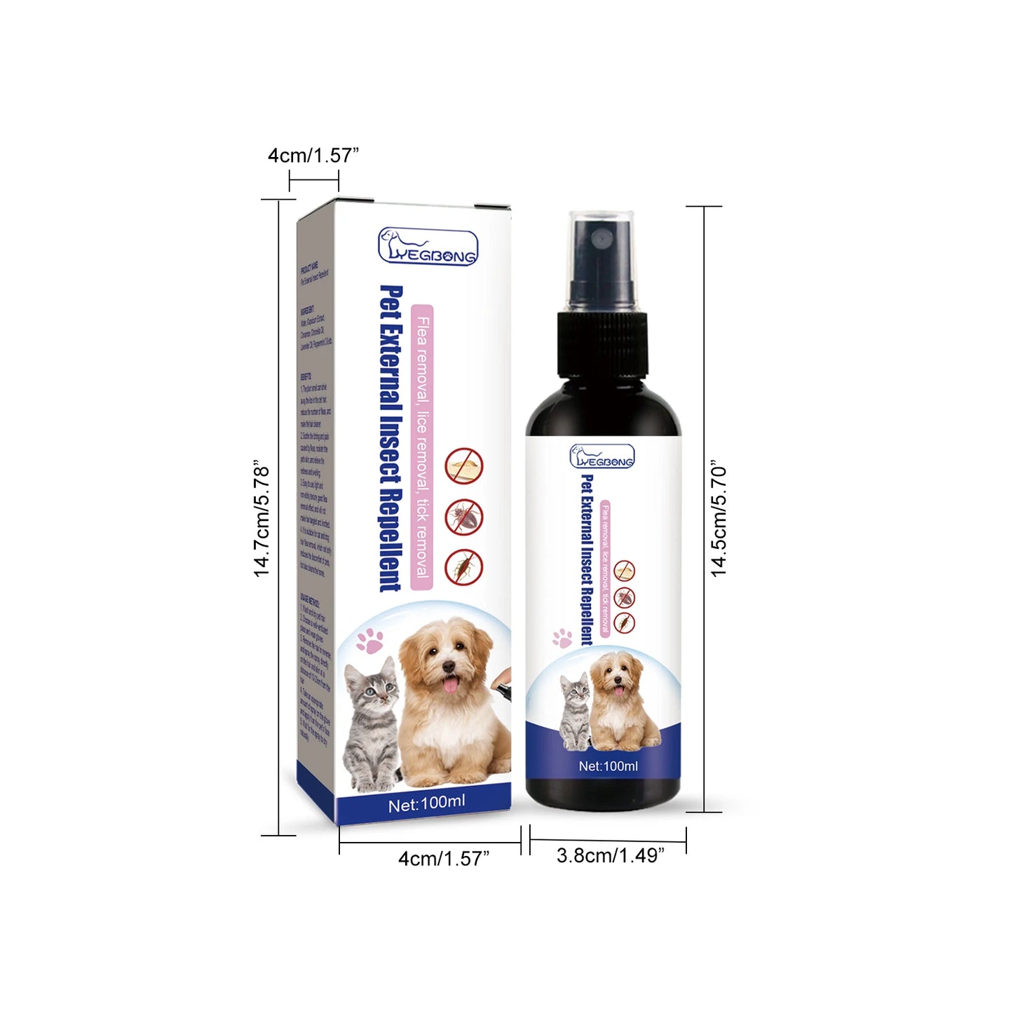 Pet Insect Repellent Spray
