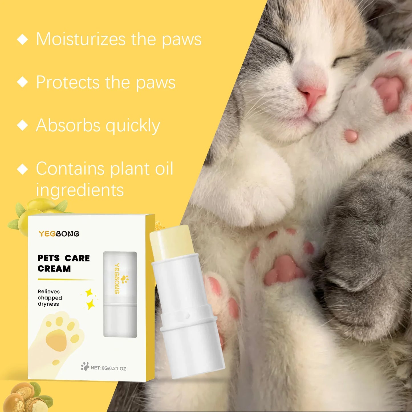 Pet Paw & Pad Care Ointment Stick