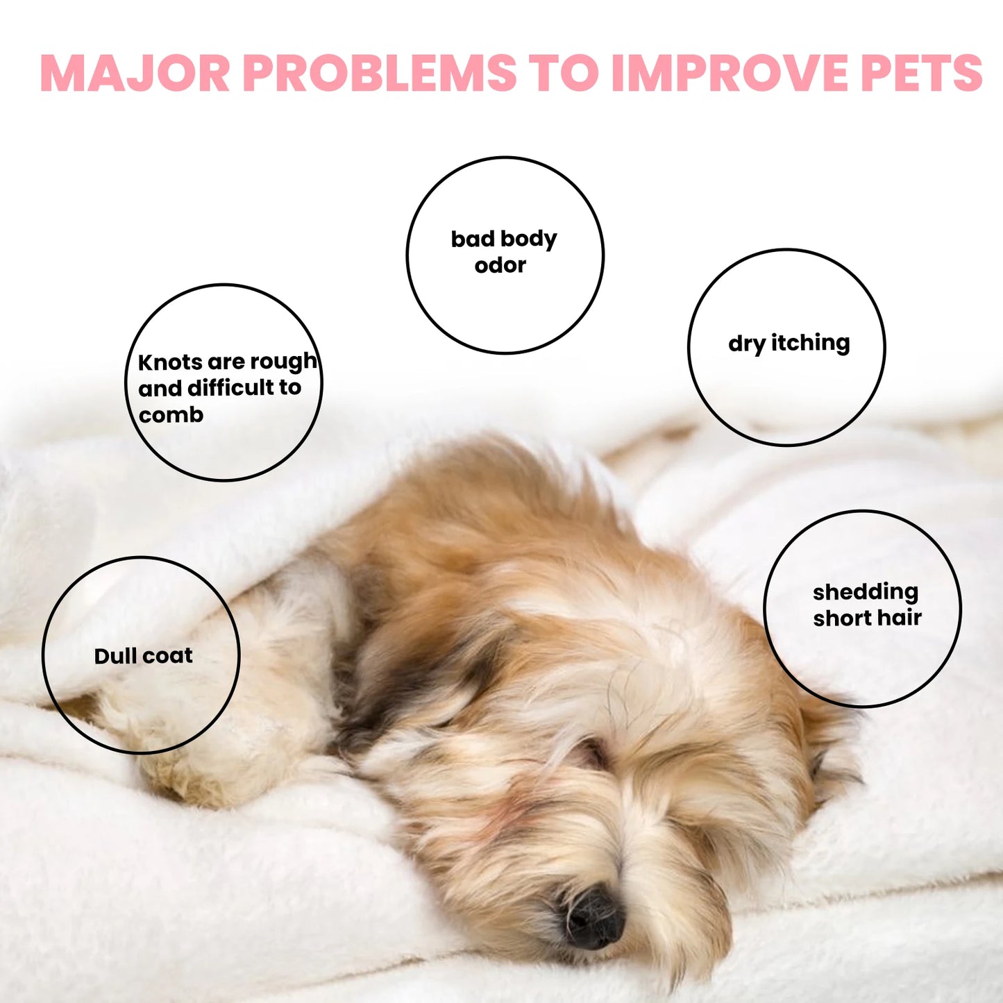 Pet Bathing Soap, Gentle, Remove Oil Stains, Mite Removal