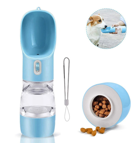 Portable Water, Food, Feeder Bowl For Dogs, Cats