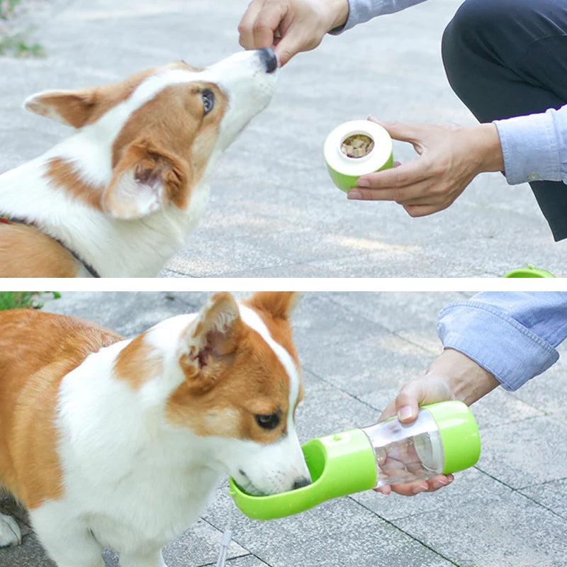 Portable Water, Food, Feeder Bowl For Dogs, Cats