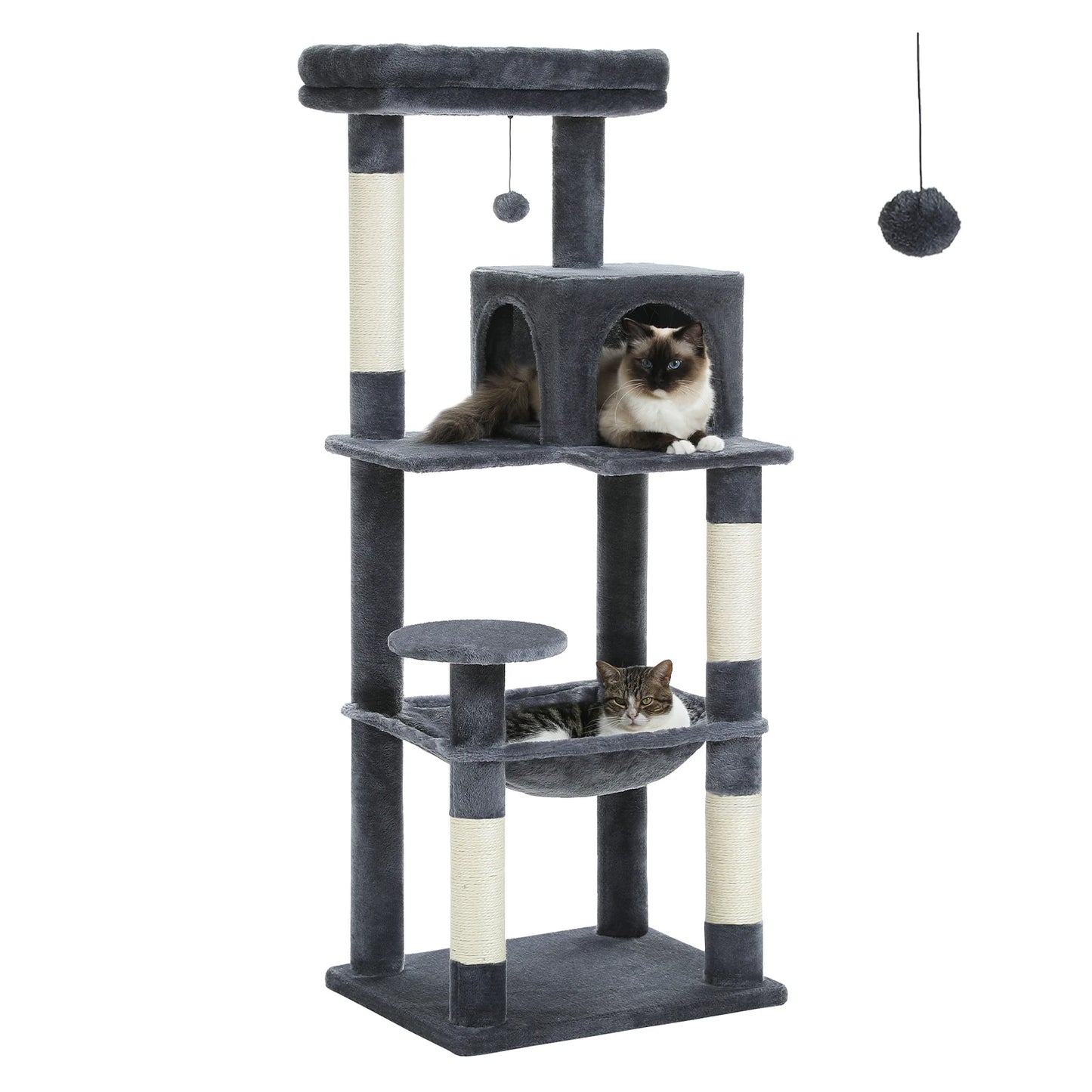 Cat Tree, Indoor Cats, 5-Level Cat Tower, More