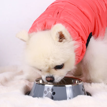 Stainless Steel Pet Bowl Cat  Dog Food Bowl Multi-Specification Anti-fall Food Bowl Food Bowl Feeding Pet Supplies 16 To 22 Cm