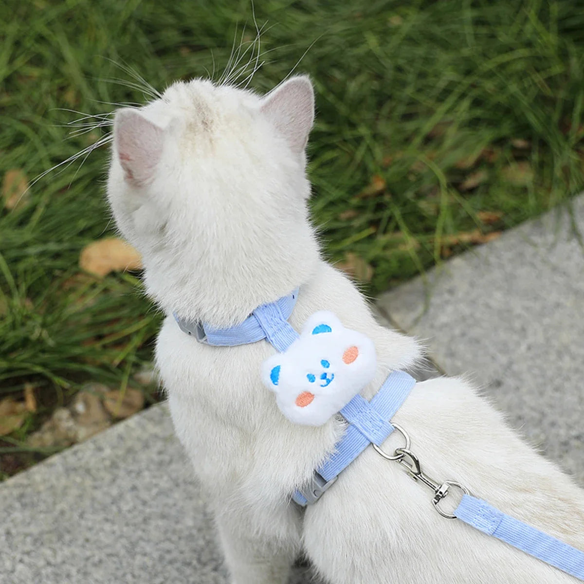 Adjustable Cat Harness and Leash Sets
