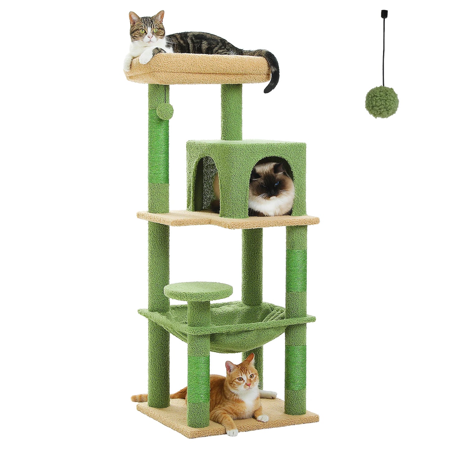5-Level Cat Tower for Large Cats