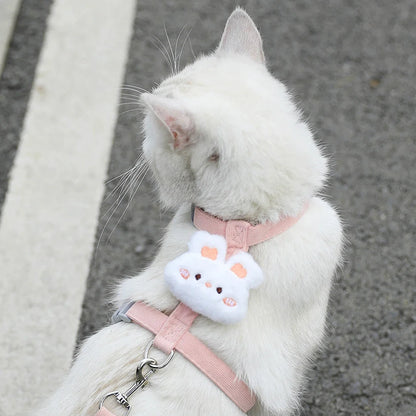 Adjustable Cat Harness and Leash Sets