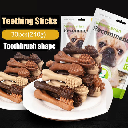 Dog Bruxism Stick Toothbrush Snack, Bone Shape