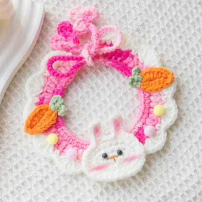 Hand-knitted Decorative Pet Collar