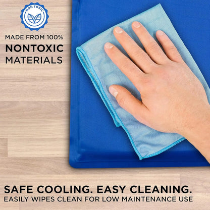 Self-Cooling Pet Mat, Non-Toxic Gel Pad for Dogs