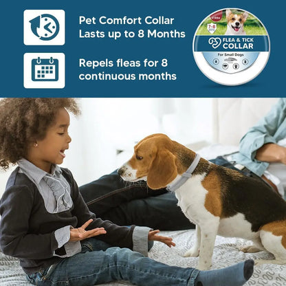 Effective Dog Flea & Tick Collar for Small Dogs