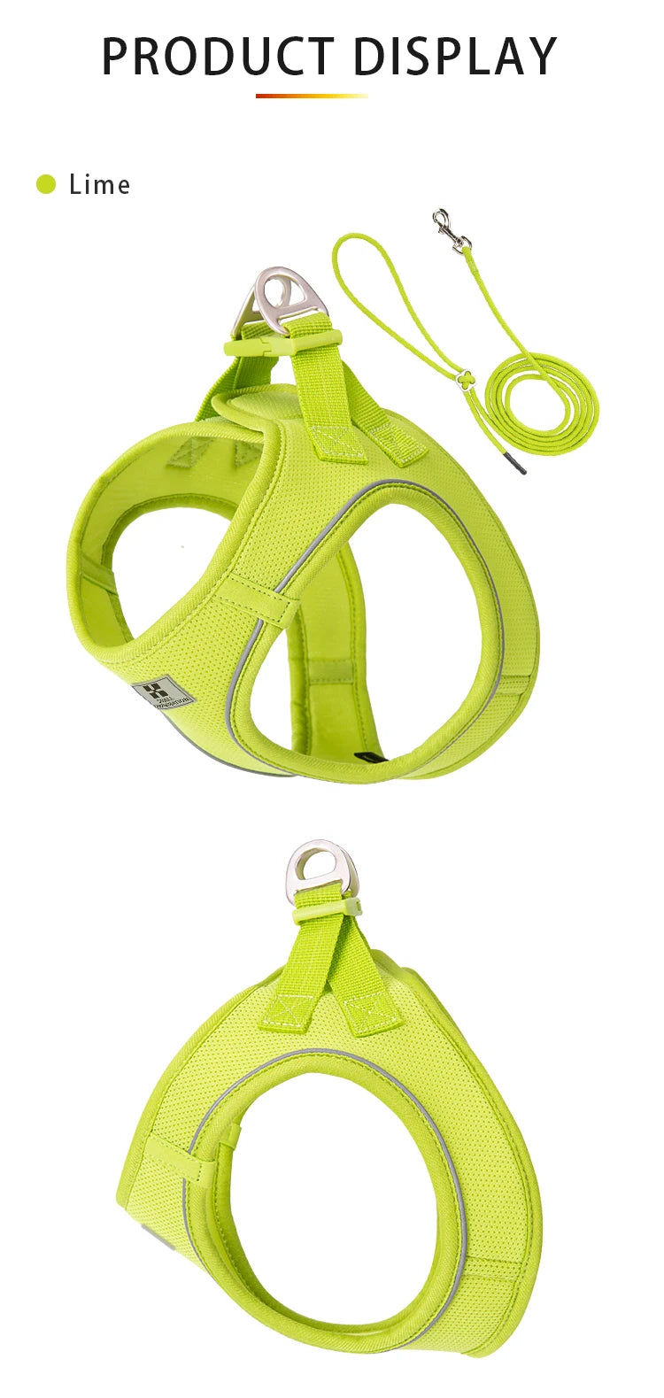 Dog Harness Leash Set for Small to Medium Dog