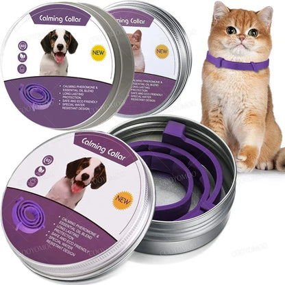 Dog Calming Collar, Cat Anxiety Relief Collar