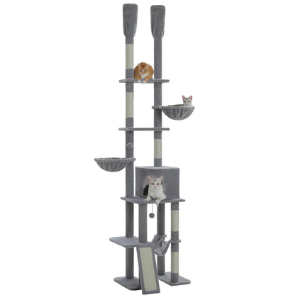Cactus Cat Tree Floor to Ceiling Tower