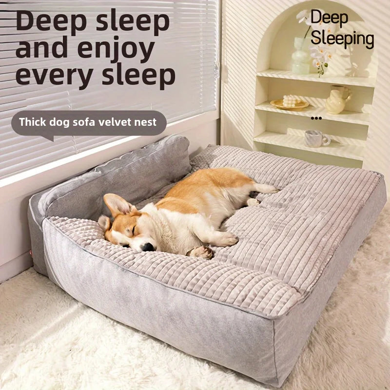 Extra Large Dog Bed, Removable Washable Cover