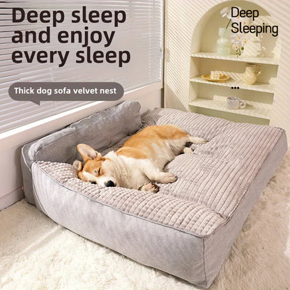 Extra Large Dog Bed, Removable Washable Cover