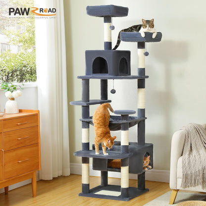 Large Cat Tree, Tower, Indoor Cats With Scratching Posts and More