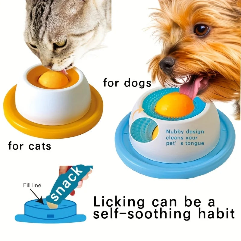 Pet Lick Mat, Yogurt Licking Plate