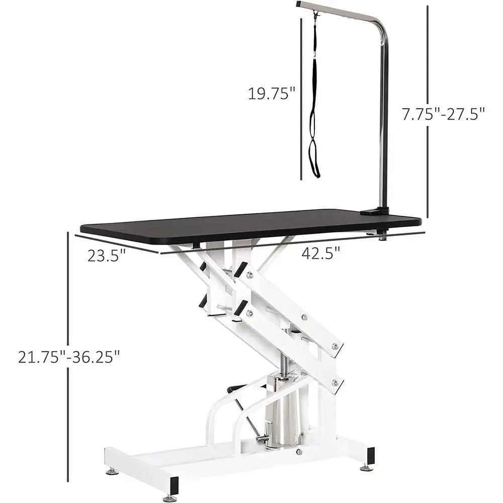Hydraulic Dog Grooming Table, Heavy Duty Large To Small Dogs