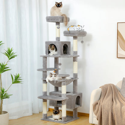Large Cat Tree, Tower, Indoor Cats With Scratching Posts and More