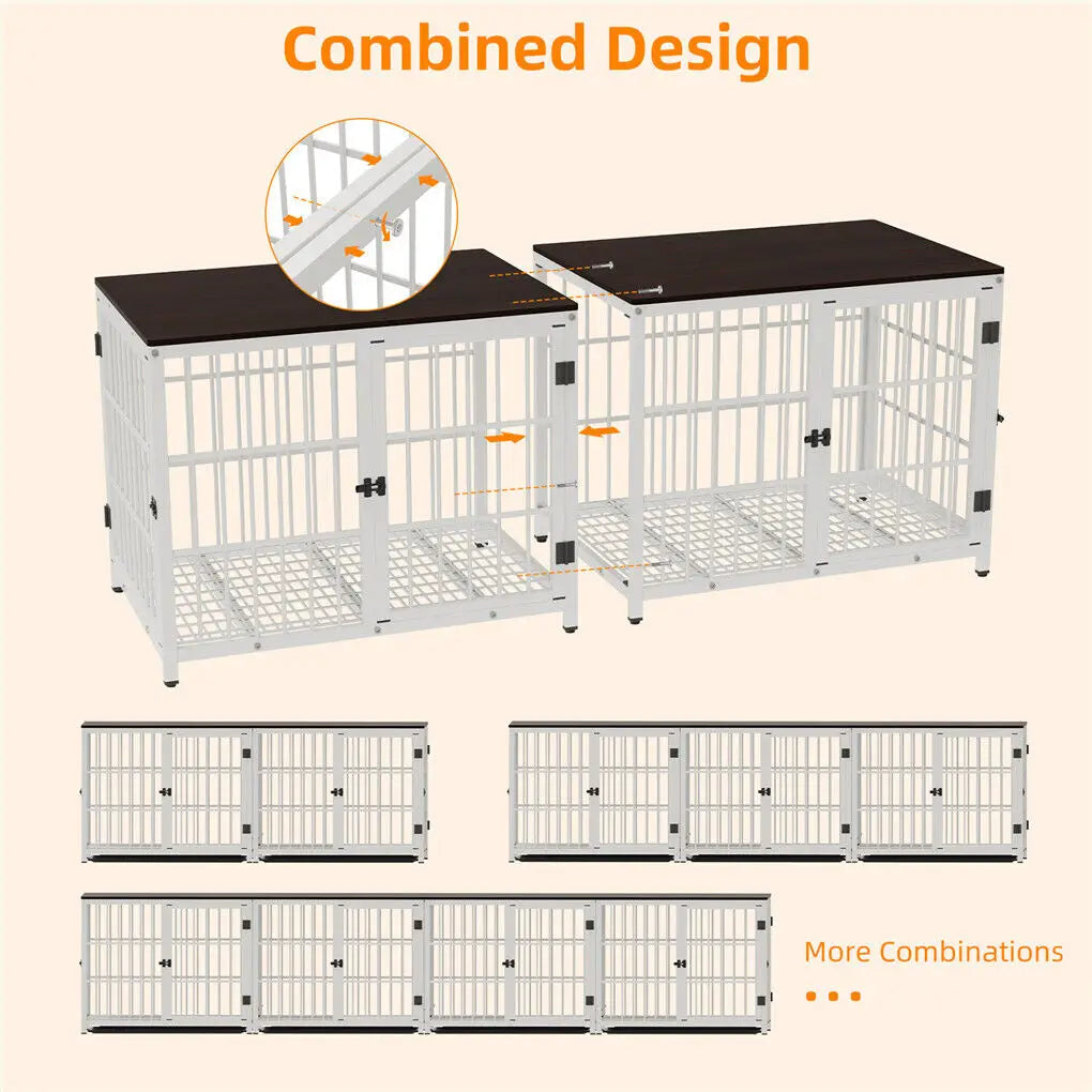 Dog Kennels, Metal, Wooden Dog Crate, Furniture