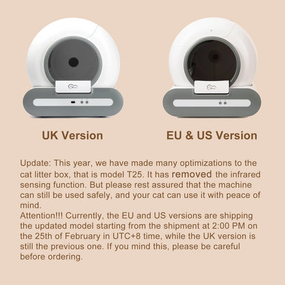 DOEL 65L Self-Cleaning Cat Litter Box