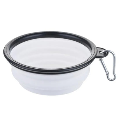 Pet Silicone Collapsible Bowl, Portable, Travel