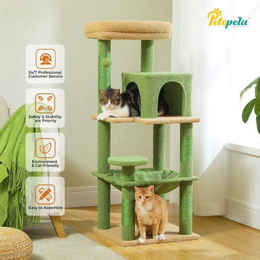 5-Level Cat Tower for Large Cats