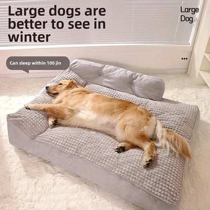 Extra Large Dog Bed, Removable Washable Cover