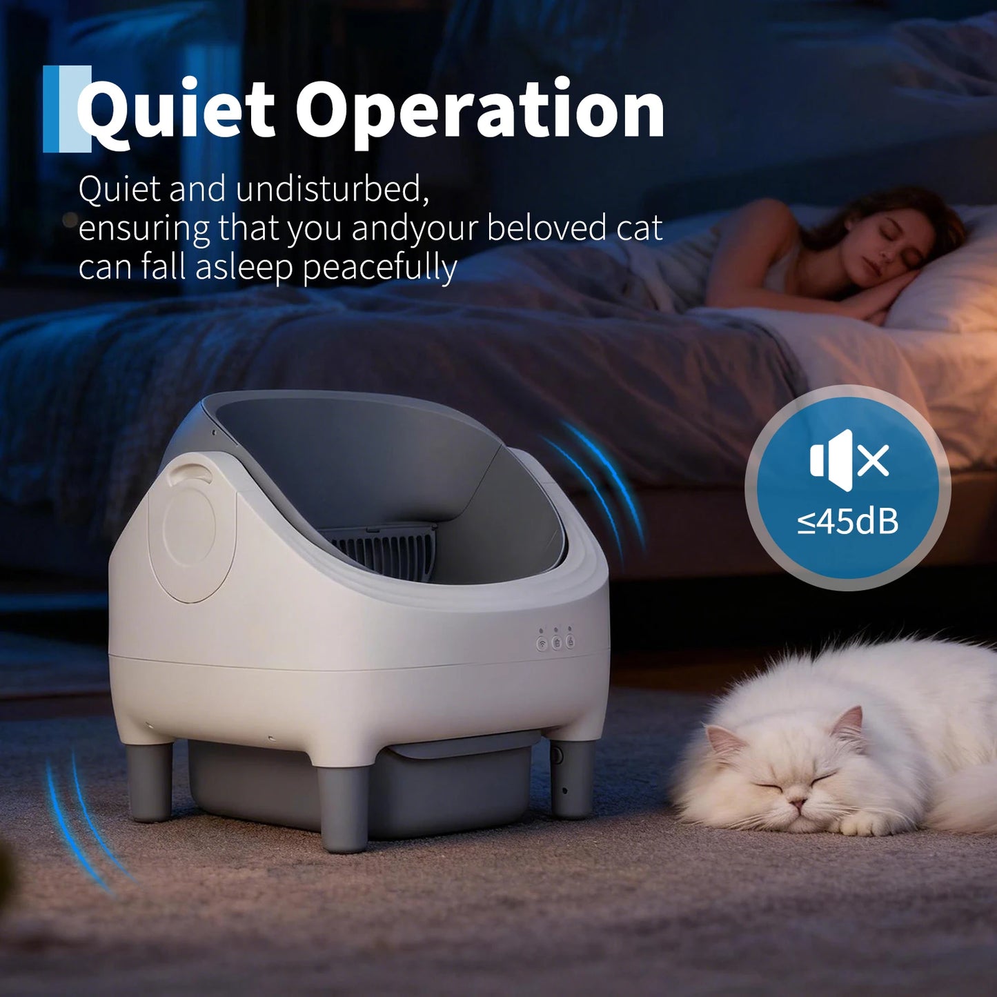 Self Cleaning Automatic Cat Litter Box