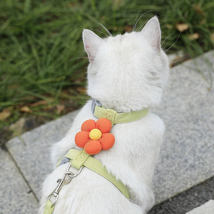Adjustable Cat Harness and Leash Sets