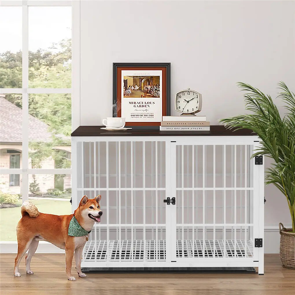 Dog Kennels, Metal, Wooden Dog Crate, Furniture