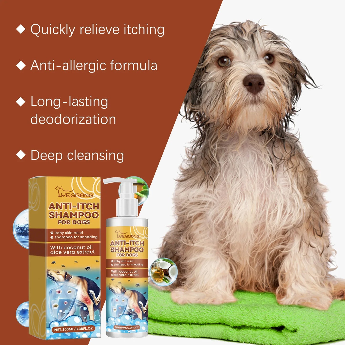 Dog Shampoo And Conditioner for Sensitive Skin