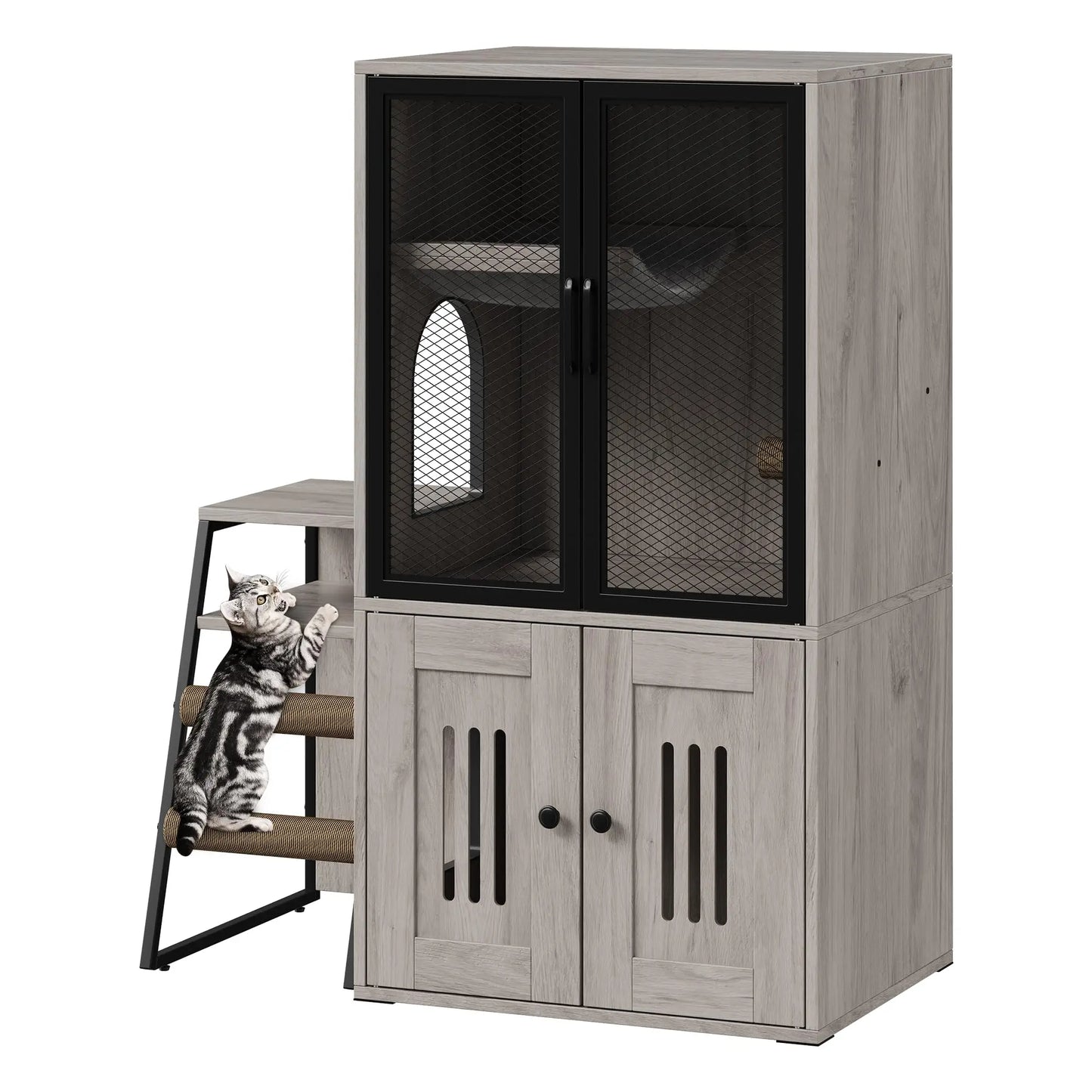 Multifunctional, Litter Box, Playhouse, Odor Control