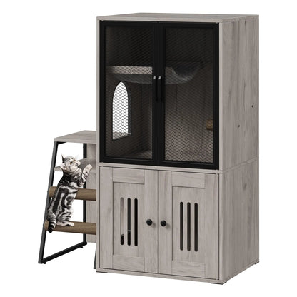 Multifunctional, Litter Box, Playhouse, Odor Control