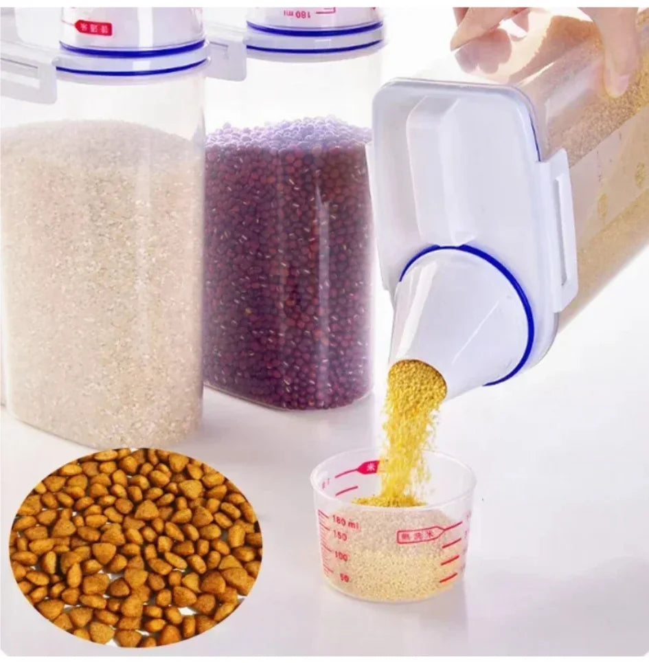 1.5kg/2kg Dog, Plastic Storage Tank, Measuring Cup