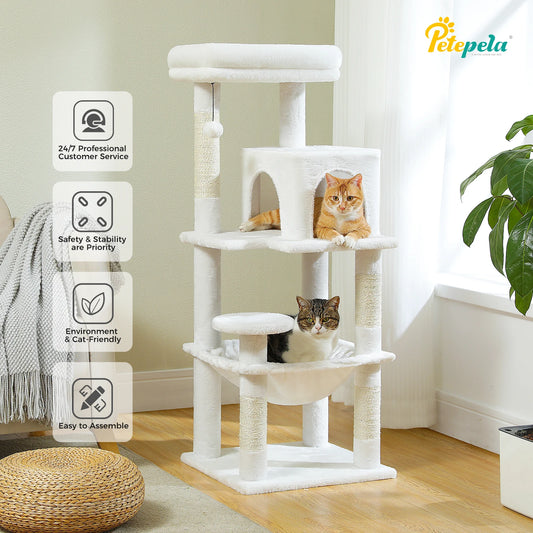 5-Level Cat Tower for Large Cats