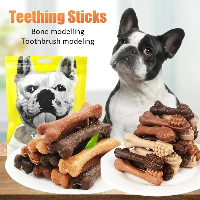 Dog Bruxism Stick Toothbrush Snack, Bone Shape
