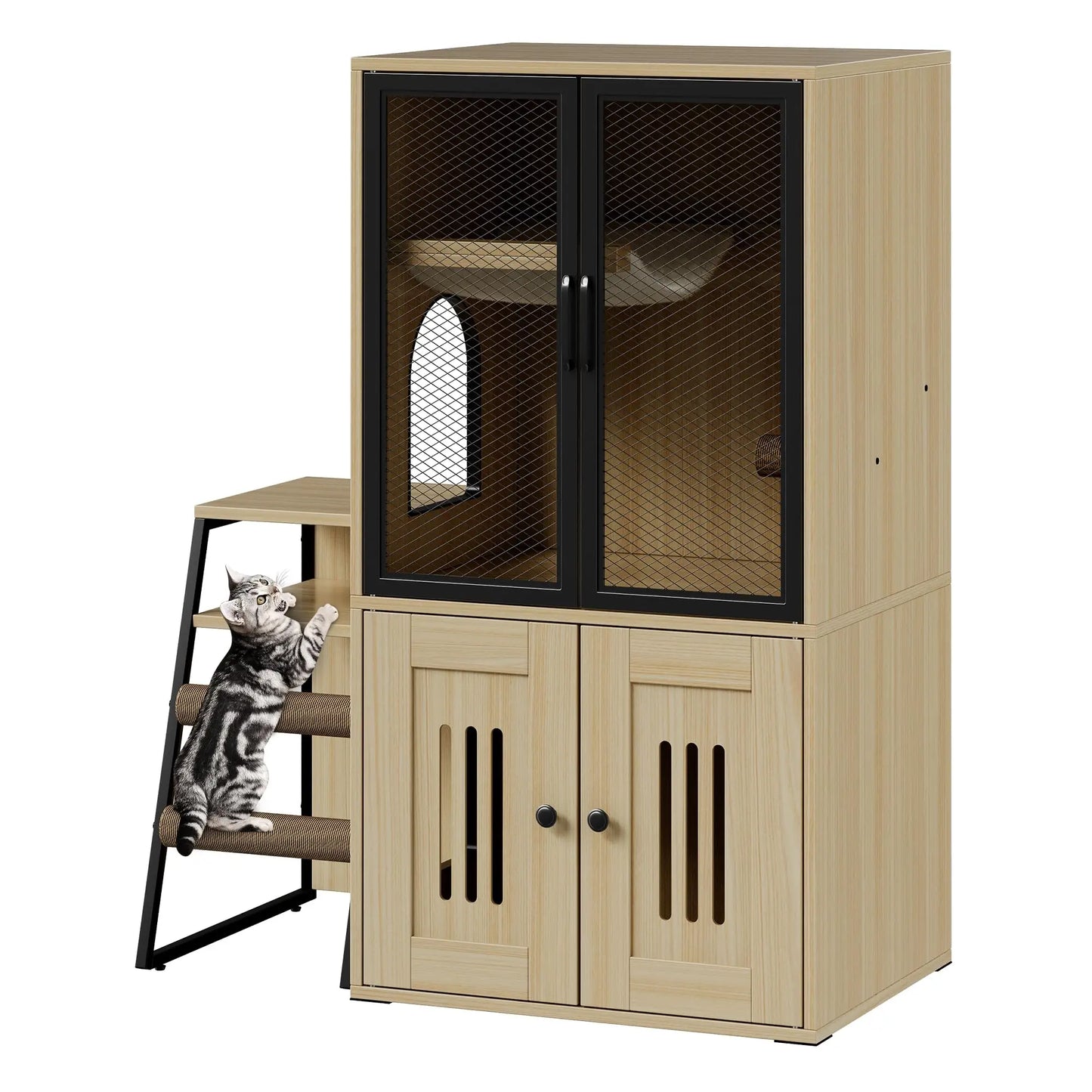 Multifunctional, Litter Box, Playhouse, Odor Control