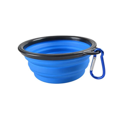 Pet Silicone Collapsible Bowl, Portable, Travel