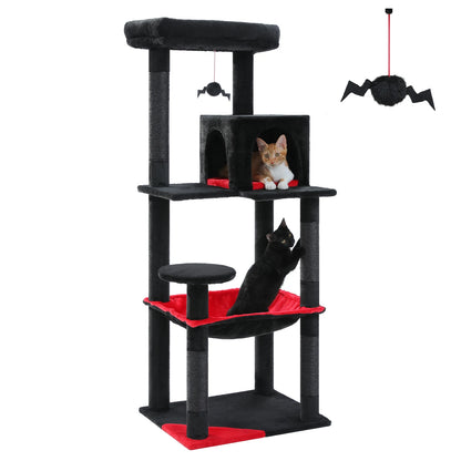 Cat Tree, Indoor Cats, 5-Level Cat Tower, More