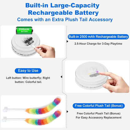 Touch Activated Hide and Seek Kitten Toys