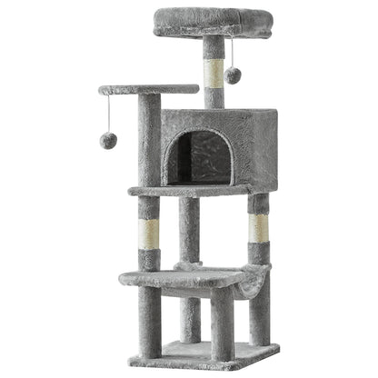 44" Cat Tree, Tall Multi-Cat Climbing Tower, Much More