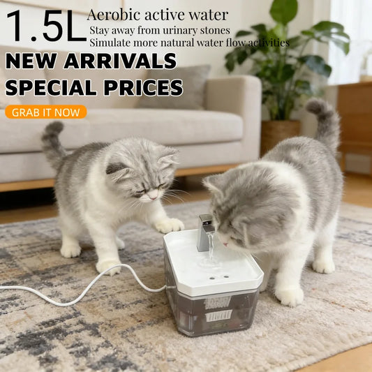 Automatic Fountain for Cats and Small Pets